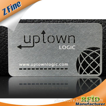 HOT!!!Metal Card/Metal Business Card/ Metal Membership Card for craft